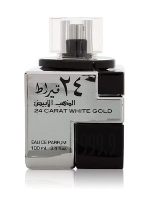 عطر 24 قيراط وايت جولد من لطافة - او دو برفيوم - 100 مل