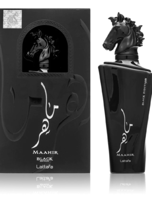 عطر ماهر بلاك إديشن من لطافة  - او دو برفيوم - 100 مل