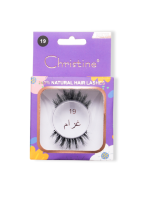 رموش كرستين طبيعي - 19 غرام