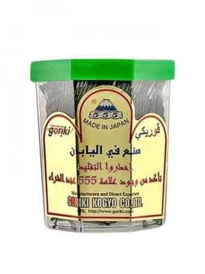 بنس شعر ياباني الأصلي من قوريكي اسود وسط